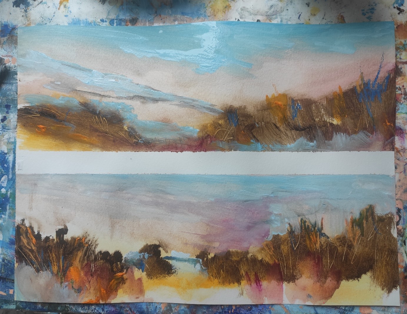 Arts Plastiques adultes paysage