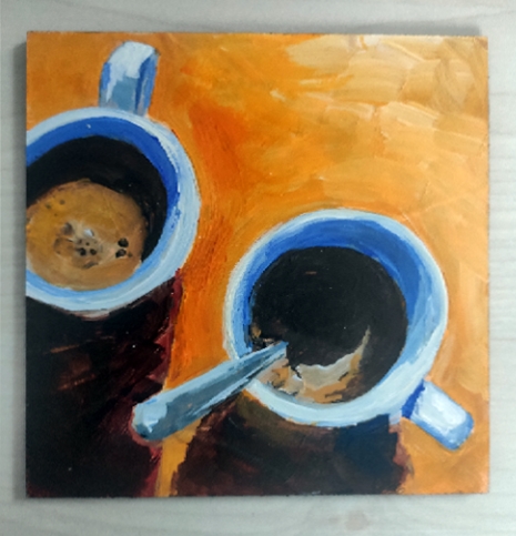 Arts Plastiques adultes tasse ombre lumière 2