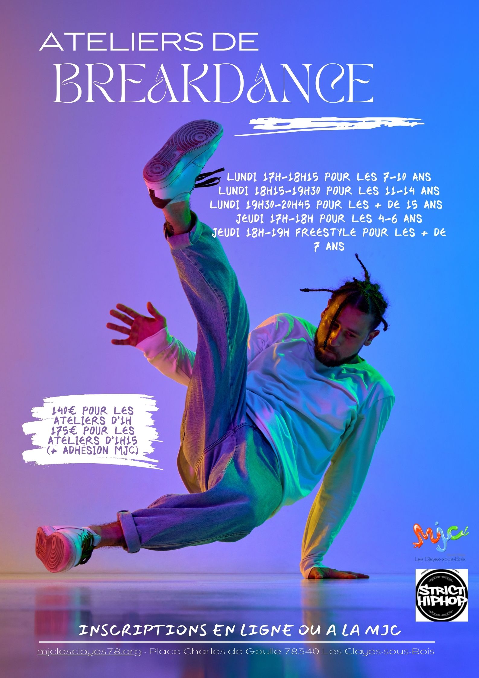 ATELIERS DE BREAKDANCE